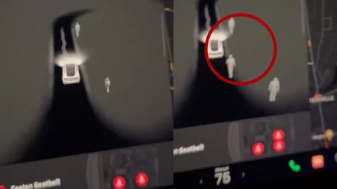 Va a cementerio con un Tesla y esto fue lo que pasó