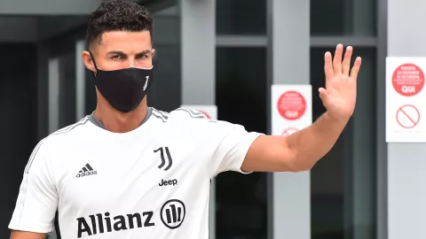 Cristiano Ronaldo con la Juventus