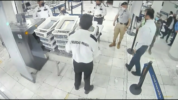 Objetos recuperados AICM 