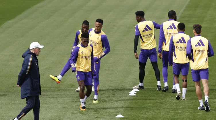 Entrenamiento Real Madrid