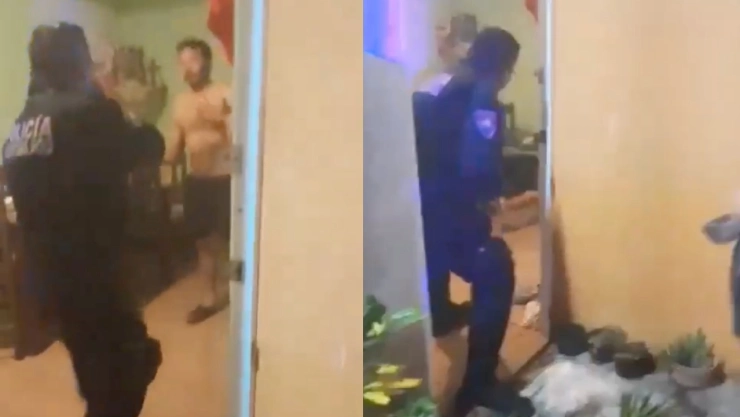 Policía de Cancún, Quintana Roo, abate a sujeto que le cortó dos dedos con un machete