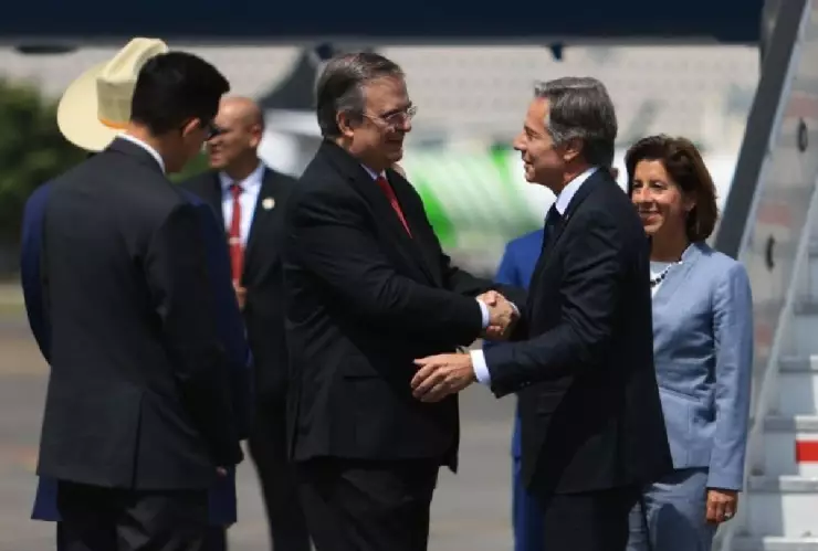 Antony Blinken Ebrard AMLO México