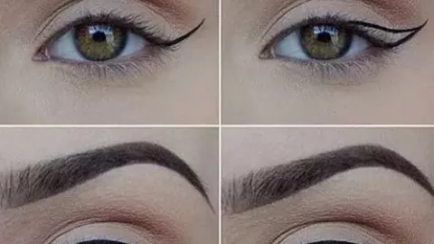 El cat eye es el delineado que ayuda a estilizar los ojos grandes