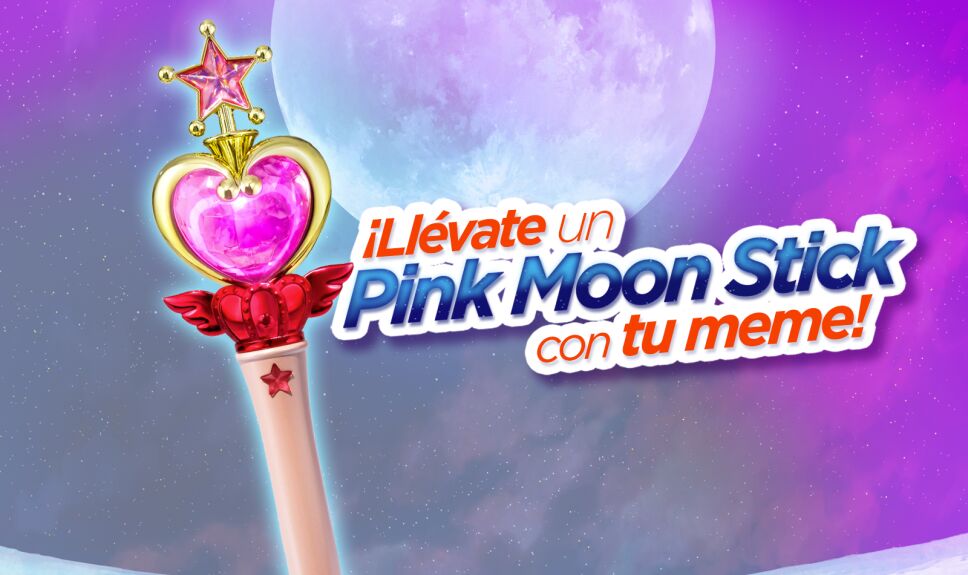 Pink moon stick dinamica
