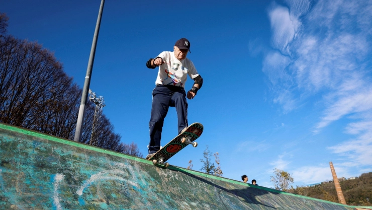 patinador español de 88 años se ha convertido en un símbolo de vitalidad y envejecimiento activo en España