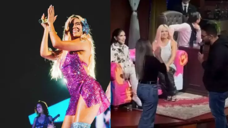 VIDEO_ Propuesta de matrimonio fue INTERRUMPIDA por Karol G