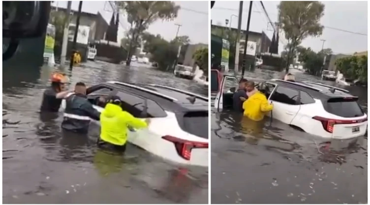 inundaciones hoy 16 de junio en Edomex