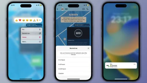 ¿Cómo se usa el botón de ‘recordarme’ en WhatsApp? Paso para activarlo