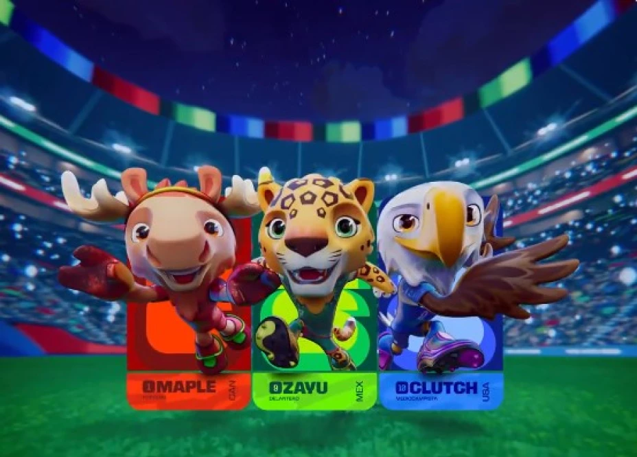 MASCOTAS DEL MUNDIAL 2026: ZAYU MAPLE CLUTCH