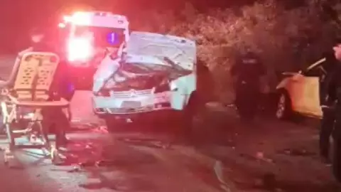¡Trágica Nochebuena! Fuerte accidente en carretera Valladolid; hay una persona sin vida