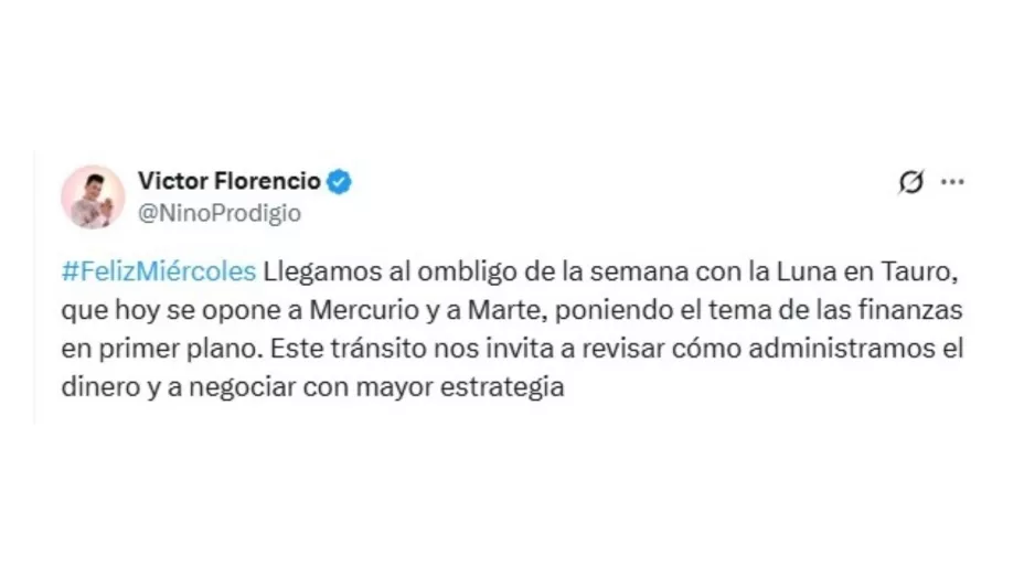 Las predicciones del Niño Prodigio