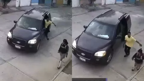 VIDEO | Captan presunto intento de secuestro de una joven en Chimalhuacán; confirman un detenido