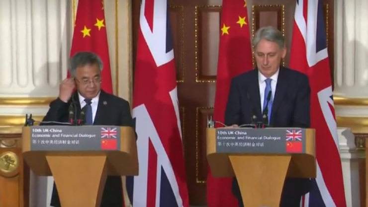 China Reino Unido acciones economía