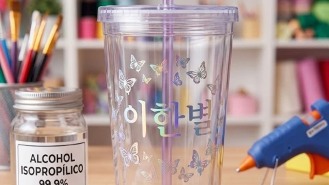 Diseño Glass Skin con vinil holográfico y mariposas