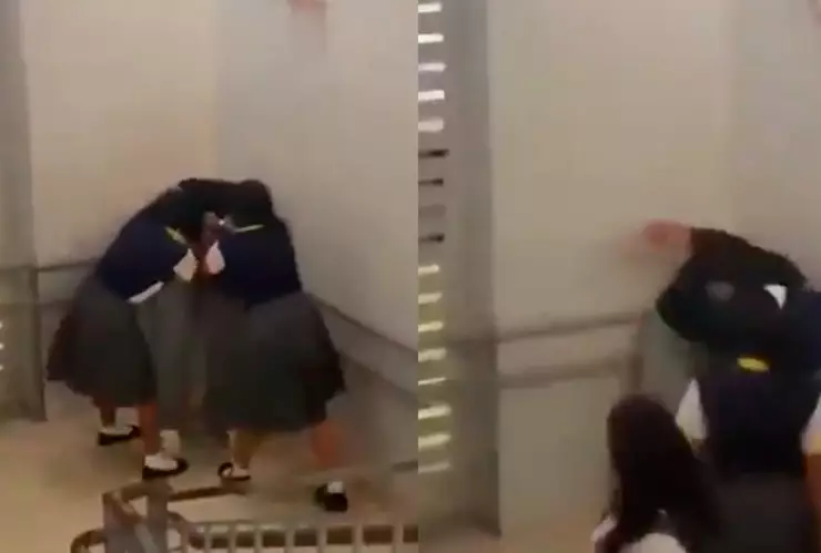 Video viral de estudiantes golpeando a docente en Panamá