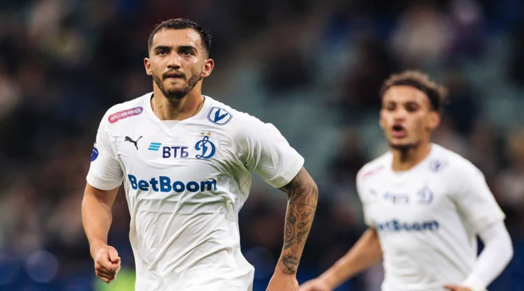 Luis Chávez con el Dinamo de Moscú