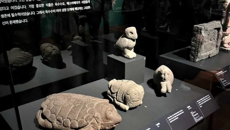 Orgullo de México Aztecas se exhibe en Corea del Sur