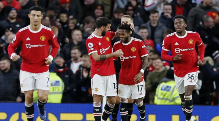 Celebración del Manchester United