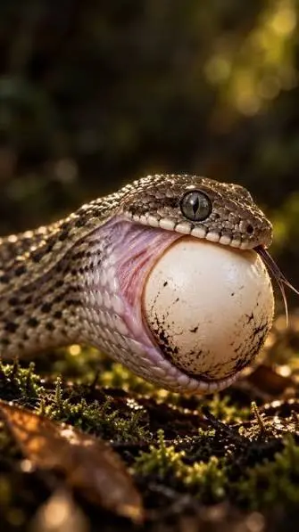 Serpiente huevos