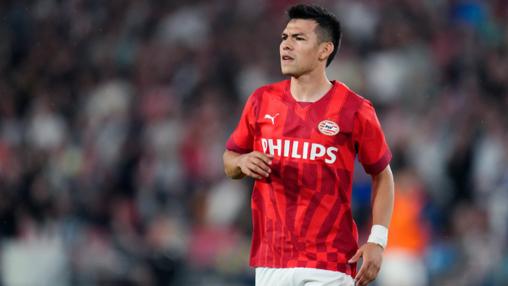 Hirving Lozano, delantero del PSV