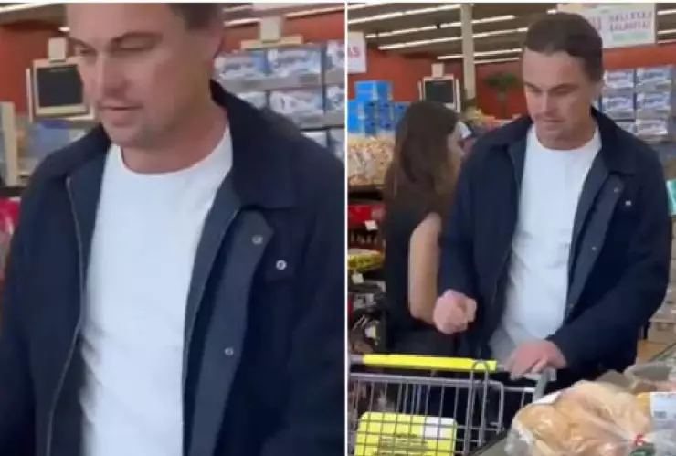 Leonardo DiCaprio compra en supermercado ‘mexicano’ tortillas y conchas; se viraliza en redes