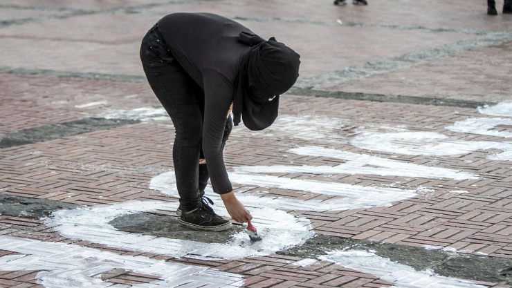 Marcha contra el acoso
