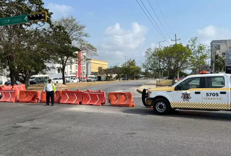 Tráfico en Cancún hoy 8 de mayo: Continúan los CIERRES de avenidas y calles por obras