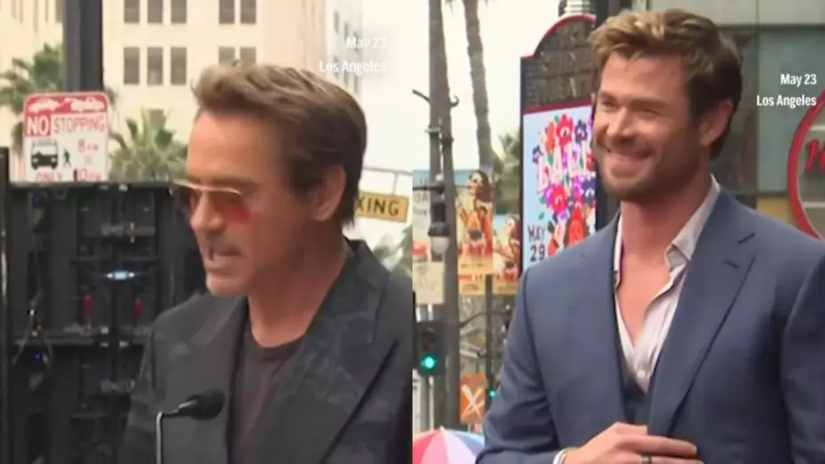 Chris Hemsworth estrella en Paseo de la Fama