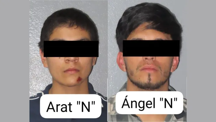 Detienen a dos jóvenes armados en la ciudad de Mazatlán hoy 21 de marzo de 2026..jpg