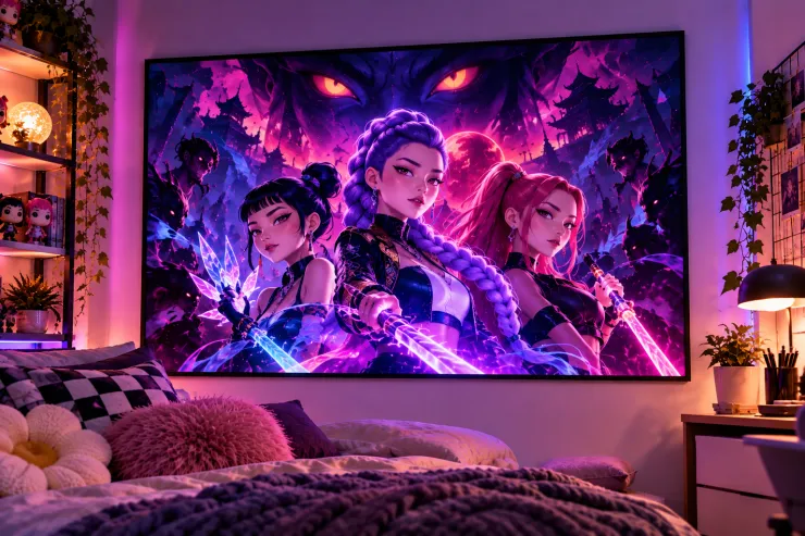 Universo demoníaco de las Guerreras del K-pop
