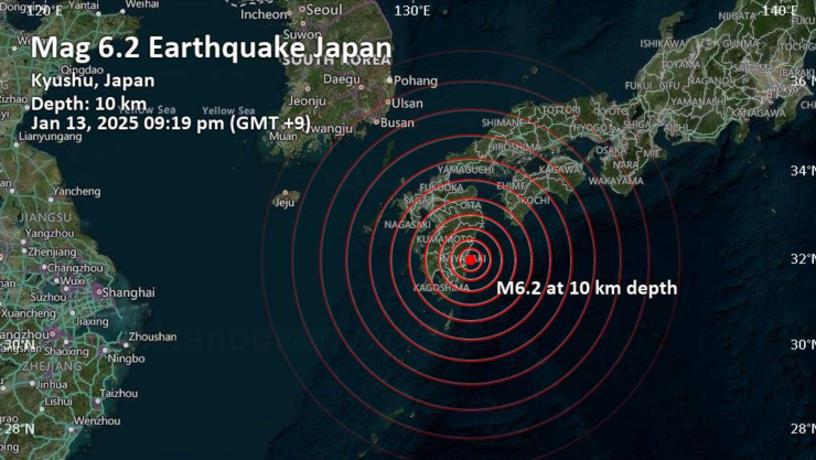 Sismo en Japón