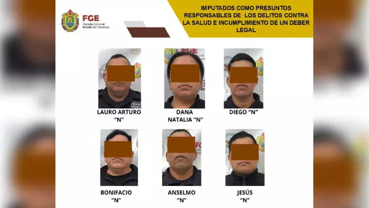 Dan prisión preventiva a 6 policías detenidos en Coscomatepec ¿De qué los acusan?