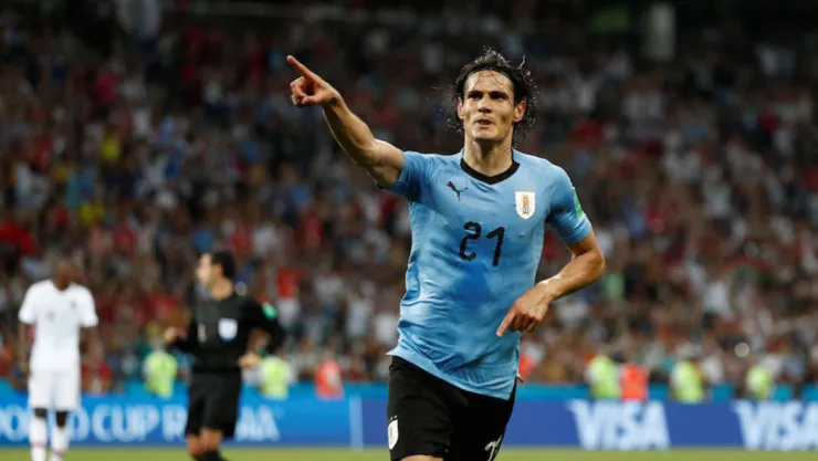 Edinson Cavani Uruguay rusia 2018