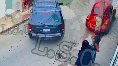 Video de mujer atropellada en León I