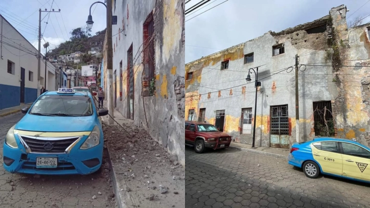 Reportan daños en viviendas de Atlixco tras el sismo en Puebla hoy 7 de diciembre de 2023