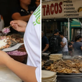 Mundial 2026: turistas extranjeros prueban comida mexica y quedan fascinados con su sabor