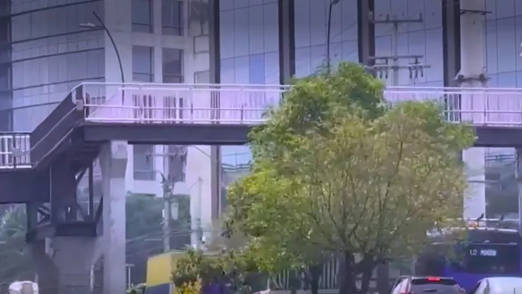 Alertan por puentes morados en CDMX: peatones enfrentan peligro por falta de visibilidad