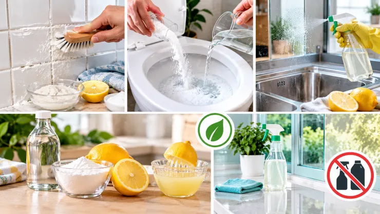 Mezclar vinagre, bicarbonato y limón: Para qué sirve y por qué se recomienda