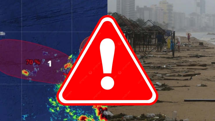 ¡PREPÁRATE! Huracán ‘Hernan’ AUMENTA a 70% su probabilidad de desarrollo y esta es la ubicación exacta del potencial ciclón tropical