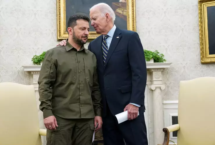 Zelenski-Biden reunión