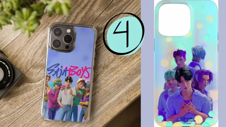 Kpop Demon Hunters Ideas para decorar la funda de celular con los personajes de los Saja Boys.jpeg