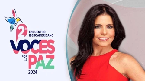 Hannia Novel en el en el 2do Encuentro Iberoamericano Voces por la Paz 2024