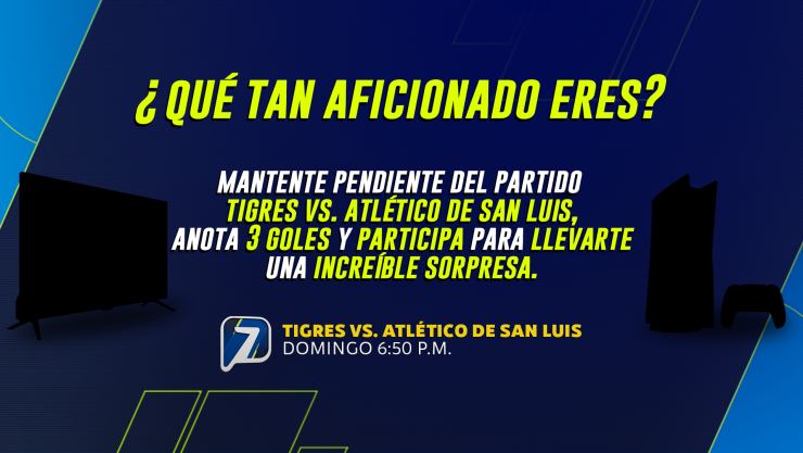 Giveaway Tigres vs. Atlético de San Luis