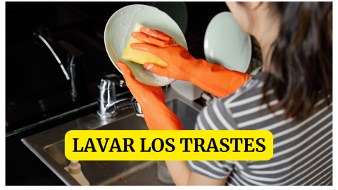 Lavar los trastes