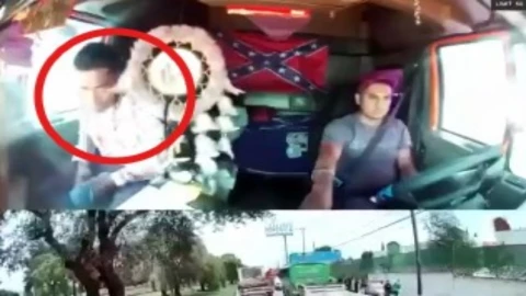 ¡En pleno escape! Detienen a ladrón de combustible que asaltó tráiler en Toluca