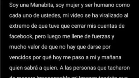 Mujer video sexo teleférico rompe silencio