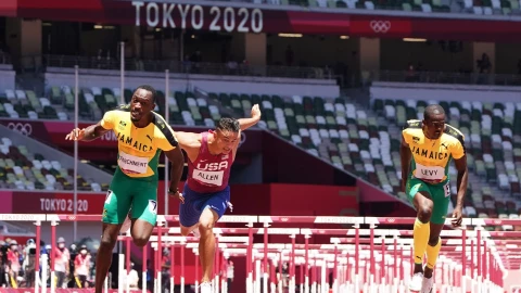 Final 400m con vallas, Tokyo 2020