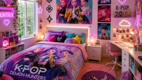 Las mejores ideas para decorar tus muebles de las Guerreras K-Pop