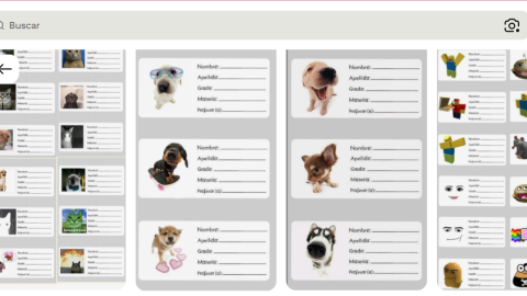 Plantillas escolares gratis en Pinterest