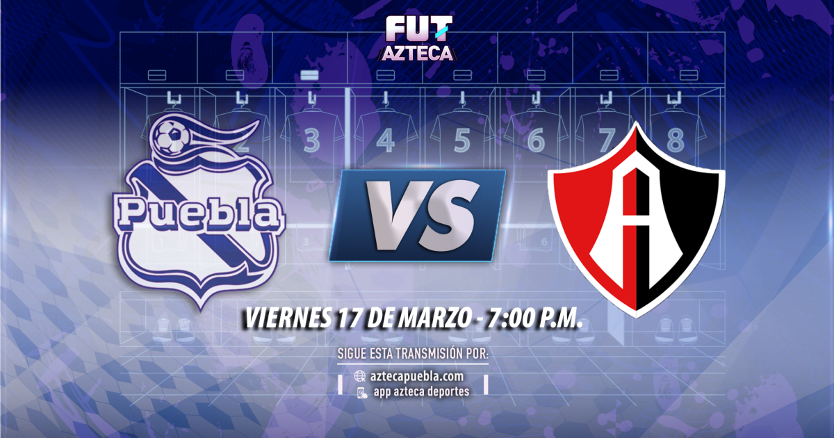 Club Puebla vs Atlas: Fecha, horario y dónde ver EN VIVO